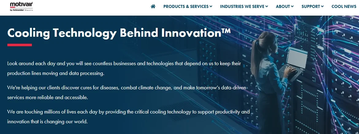 施耐德電氣與其子公司Motivair聯手推出全新液冷解決方案，專門針對高效能運算（HPC）及人工智能應用設計。
<p>" /></p>
<figcaption>施耐德電氣與其子公司Motivair聯手推出全新液冷解決方案，專門針對高效能運算（HPC）及人工智能應用設計。
</figcaption>
</figure>
<p>這項新產品組合是施耐德電氣在2025年初完成對Motivair收購後的首次重大技術發佈。Motivair by Schneider Electric行政總裁Richard Whitmore表示：「我們的解決方案不僅能滿足當前的冷卻需求，還能為未來的AI基礎設施提供支持。透過與<a href=